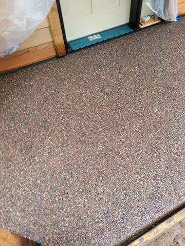 exposed aggregate concrete