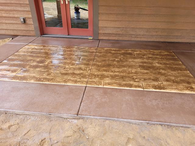 stamped concrete fifty lakes mn